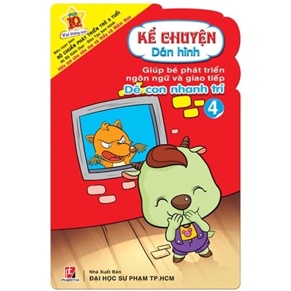 Sách Kể Chuyện Dán Hình 4 - Dê Con Nhanh Trí - Chuyện