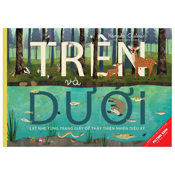 Sách Trên Và Dưới - Above And Below - Hamako Clulow