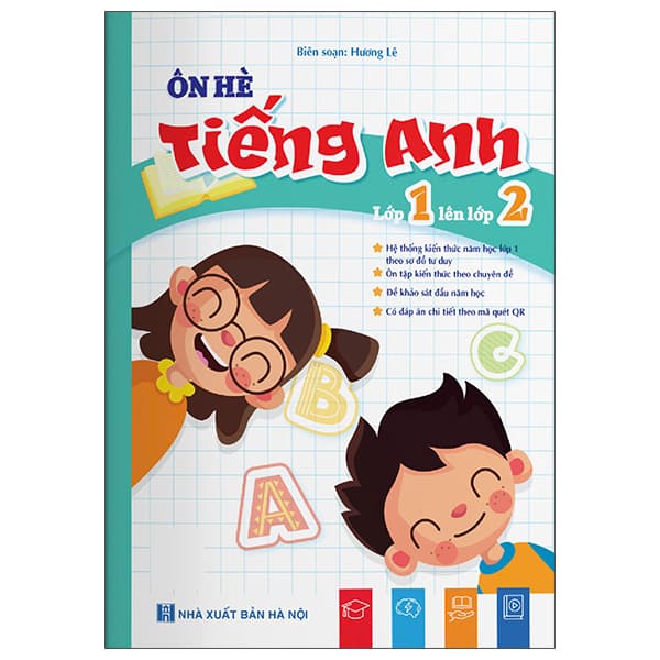 Sách Ôn Hè Tiếng Anh - Lớp 1 Lên Lớp 2 - Hương Lê