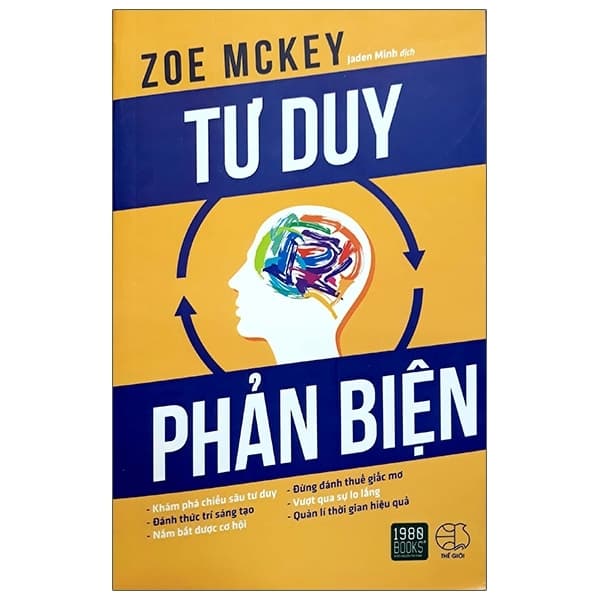 Sách Tư Duy Phản Biện (Tái Bản 2024) - Zoe McKey