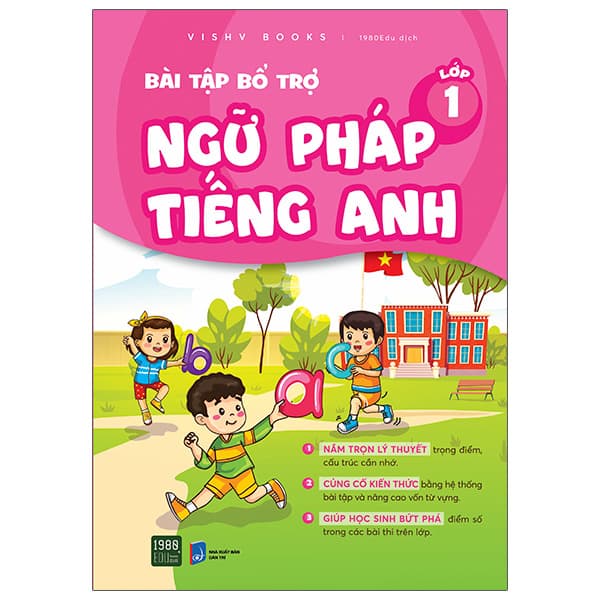 Sách Bài Tập Bổ Trợ Ngữ Pháp Tiếng Anh - Lớp 1 - VISHV Books