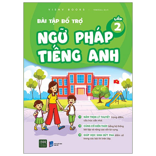 Sách Bài Tập Bổ Trợ Ngữ Pháp Tiếng Anh - Lớp 2 - VISHV Books