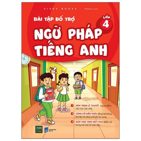 Sách Bài Tập Bổ Trợ Ngữ Pháp Tiếng Anh - Lớp 4 - VISHV Books