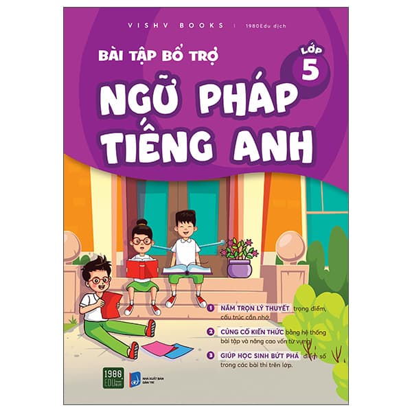 Sách Bài Tập Bổ Trợ Ngữ Pháp Tiếng Anh Lớp 5 - VISHV Books