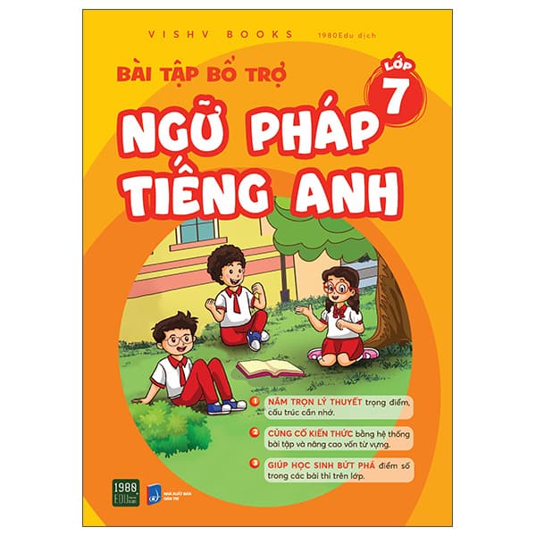 Sách Bài Tập Bổ Trợ Ngữ Pháp Tiếng Anh Lớp 7 - VISHV Books