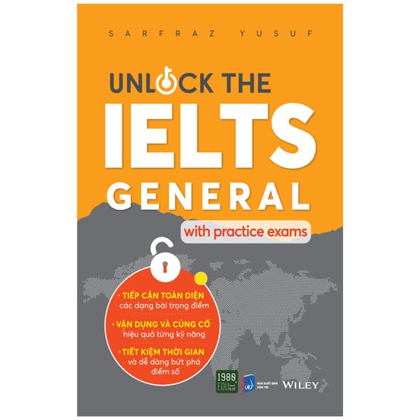 Sách Unlock The Ielts General With Practice Exams - Sarfraz Yusuf