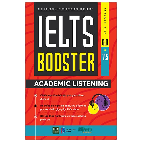 Sách Ielts Booster - Academic Listening - New Oriental IELTs Research Institute
