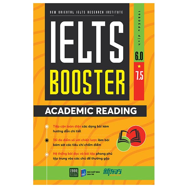 Sách Ielts Booster - Academic Reading - New Oriental IELTs Research Institute