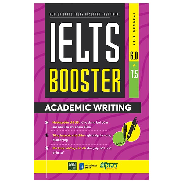 Sách Ielts Booster - Academic Writing - New Oriental IELTs Research Institute