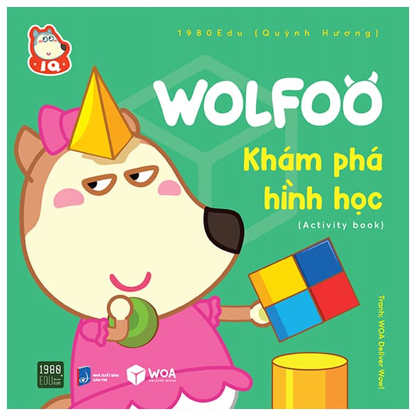 Sách Wolfoo Khám Phá Hình Học - 1980Edu
