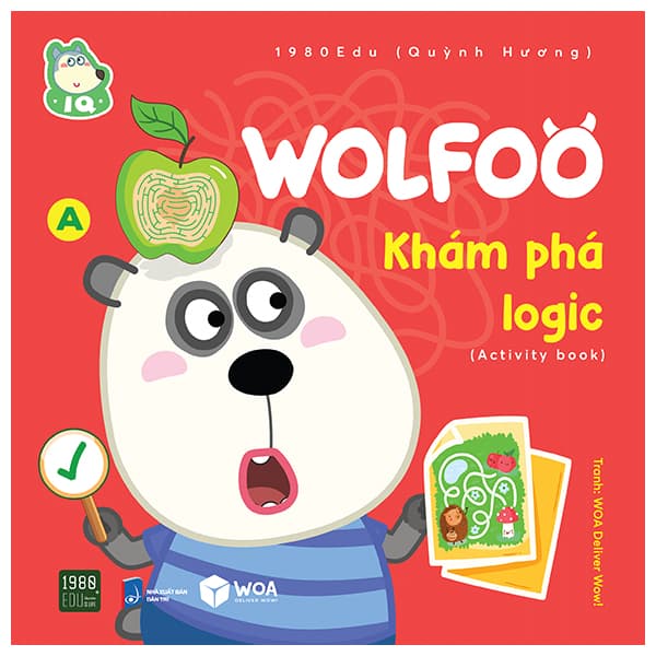Sách Wolfoo Khám Phá Logic - 1980Edu