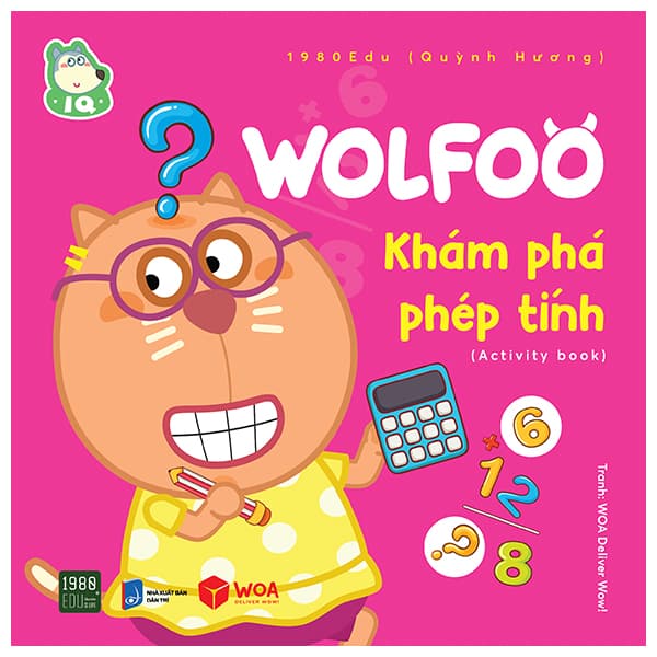 Sách Wolfoo Khám Phá Phép Tính - 1980Edu