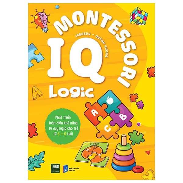 Sách IQ Montessori Logic - Phát Triển Toàn Diện Khả Năng Tư Duy Logic Cho Tr - 1980Edu