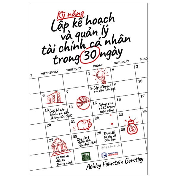 Sách Kỹ Năng Lập Kế Hoạch Và Quản Lý Tài Chính Cá Nhân Trong 30 Ngày - Chì