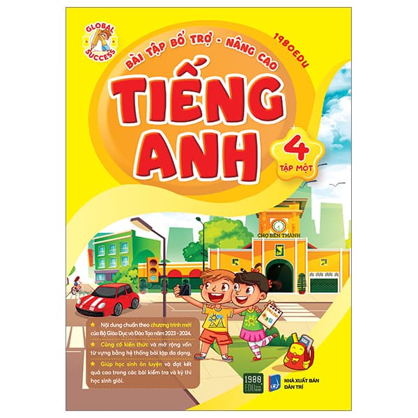 Sách Bài Tập Bổ Trợ-Nâng Cao Tiếng Anh 4 - Tập 1 - 1980Edu