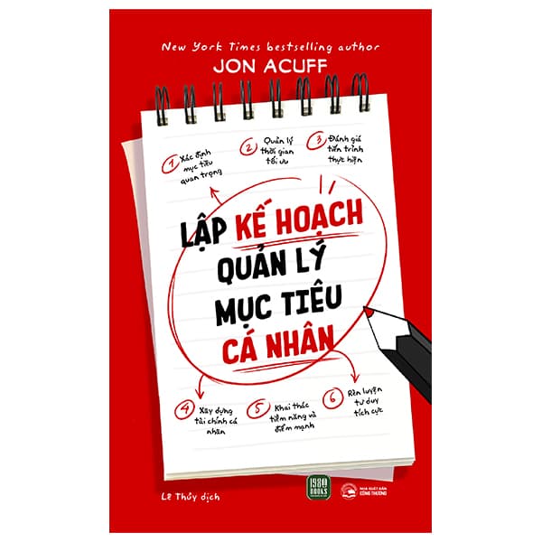 Sách Lập Kế Hoạch Quản Lý Mục Tiêu Cá Nhân - Jon Acuff