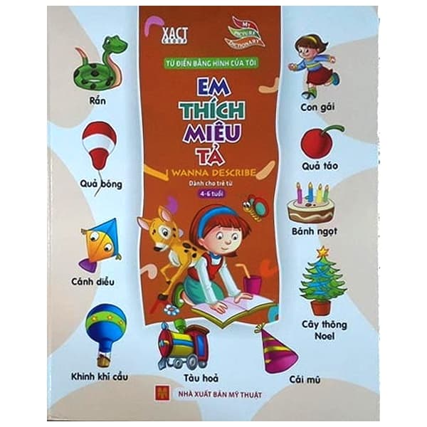 Sách Từ Điển Bằng Hình Của Tôi - Em Thích Miêu Tả (Dành Cho Trẻ Từ - Nguyễn Trí Dũng