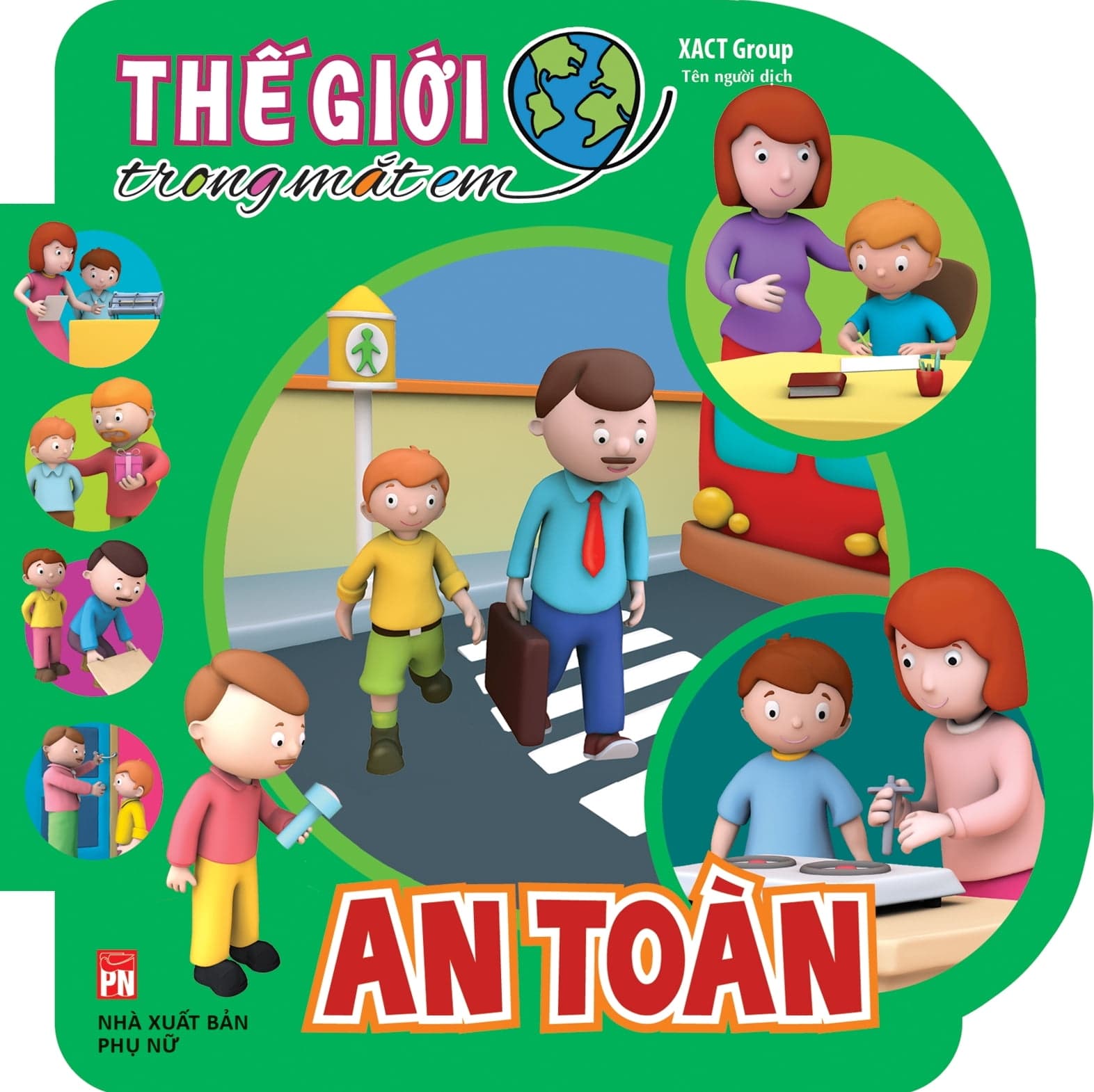 Sách Thế Giới Trong Mắt Em - An Toàn - XACT Group