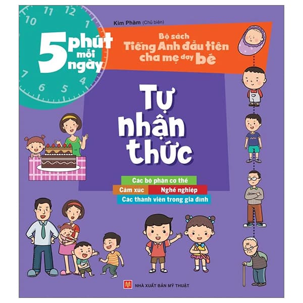 Sách 5 Phút Mỗi Ngày - Bộ Sách Tiếng Anh Đầu Tiên Cha Mẹ Dạy Bé - T� - Kim Anh