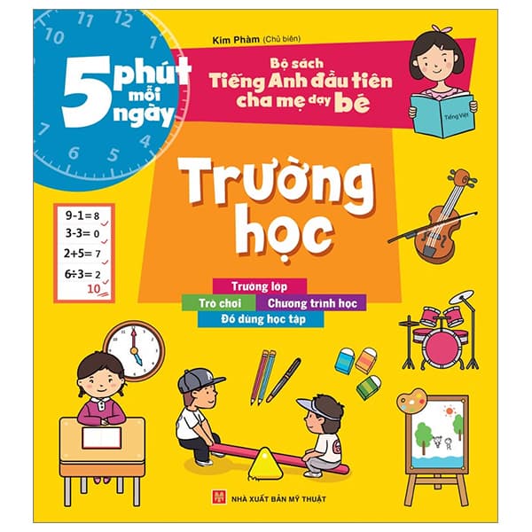Sách Bộ Sách Tiếng Anh Đầu Tiên Của Bé - 5 Phút Mỗi Ngày - Trường H - Kim Phàm