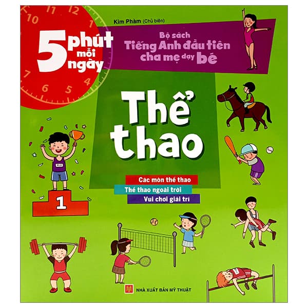 Sách 5 Phút Mỗi Ngày - Bộ Sách Tiếng Anh Đầu Tiên Cha Mẹ Dạy Bé - Th - Kim Anh