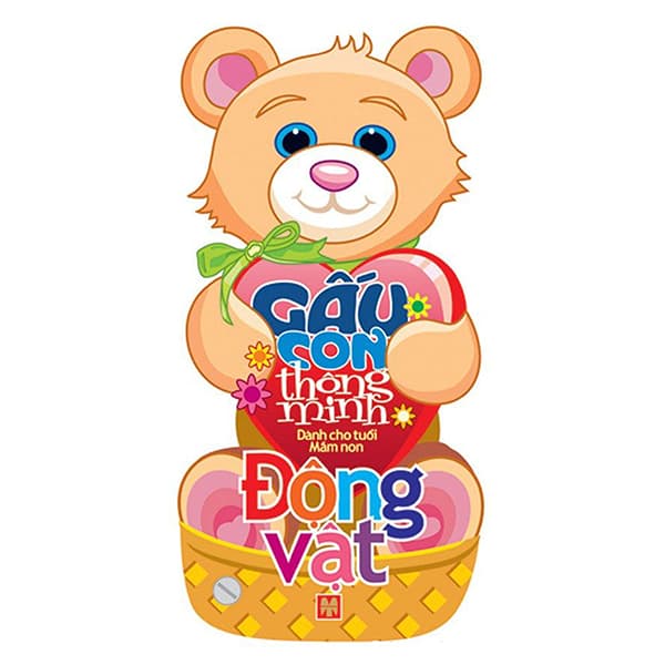 Sách Gấu Con Thông Minh - Dành Cho Trẻ Mầm Non - Động Vật (Tái Bản 202 - Minh Thông
