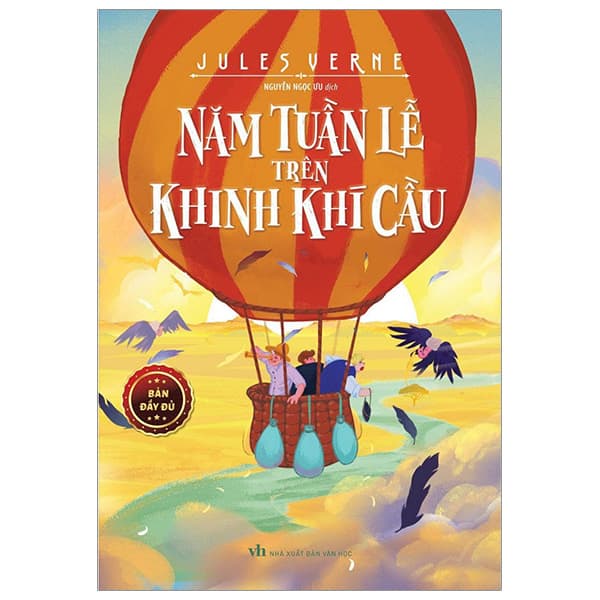 Sách Năm Tuần Lễ Trên Khinh Khí Cầu - Jules Verne