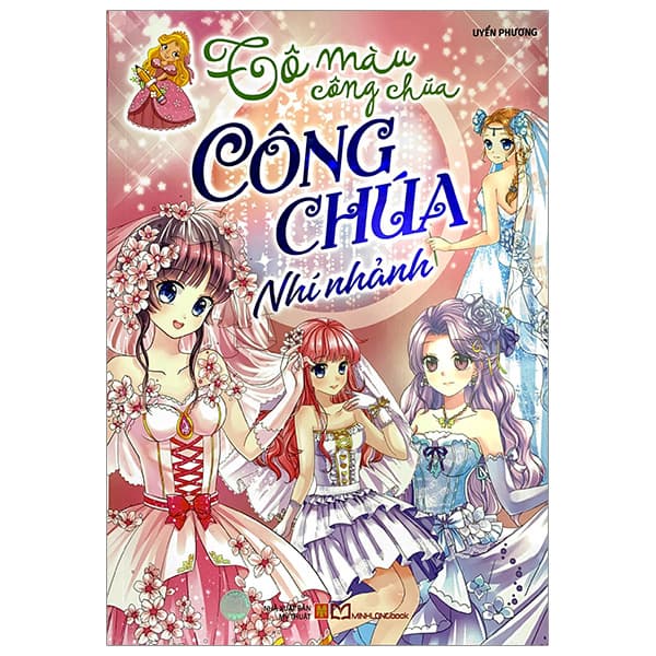 Sách Tô Màu Công Chúa - Công Chúa Nhí Nhảnh - Uyển Phương