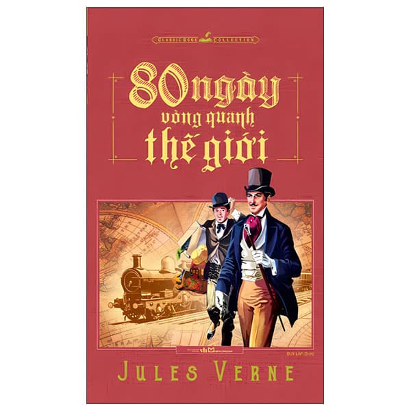 Sách 80 Ngày Vòng Quanh Thế Giới (Tái Bản 2025) - Jules Verne