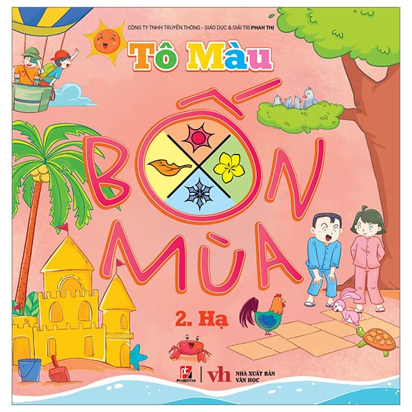 Sách Tô Màu Bốn Mùa - Hạ - Tập 2 - Phan Thị