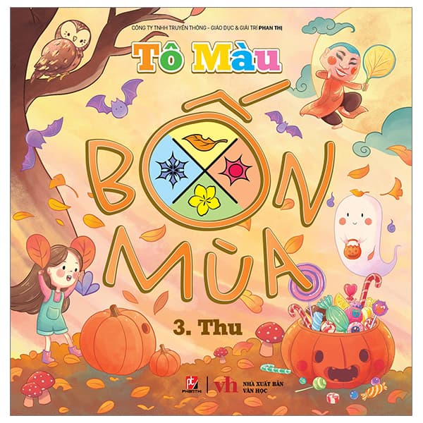 Sách Tô Màu Bốn Mùa - Thu - Tập 3 - Phan Thị