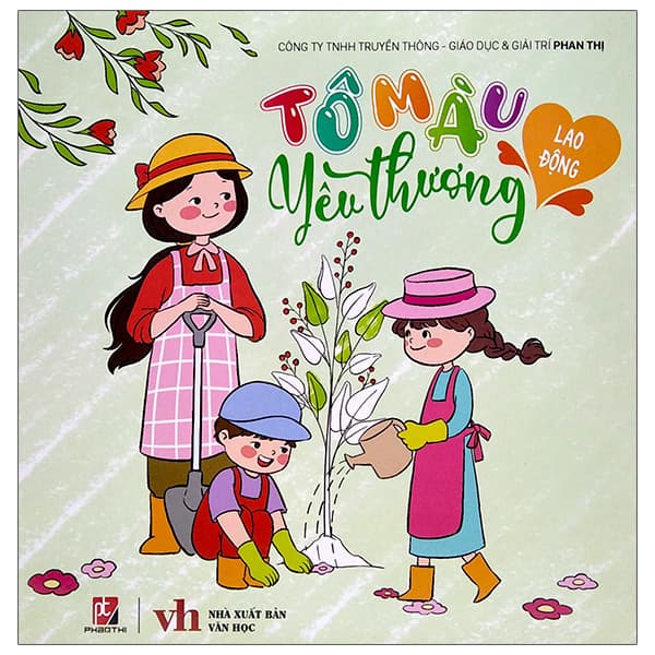 Sách Tô Màu Yêu Thương - Lao Động - Phan Thị