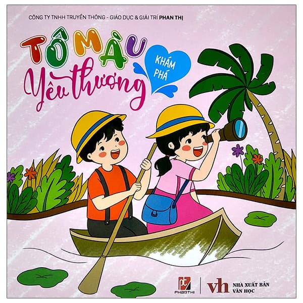 Sách Tô Màu Yêu Thương - Khám Phá - Thương Thương