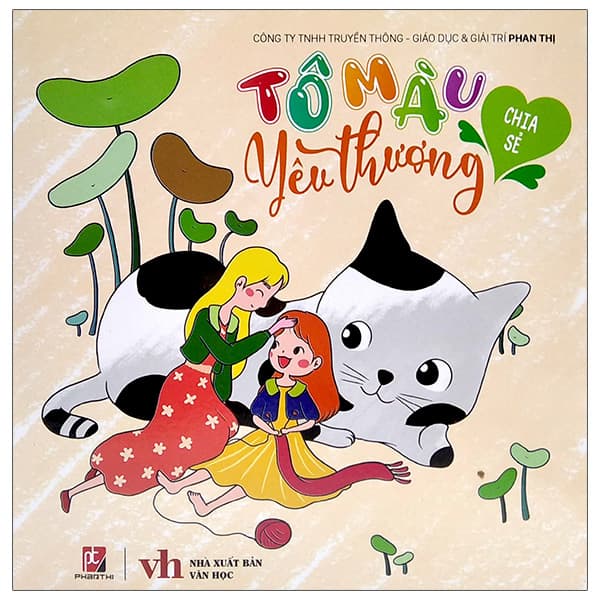 Sách Tô Màu Yêu Thương - Chia Sẻ - Chì