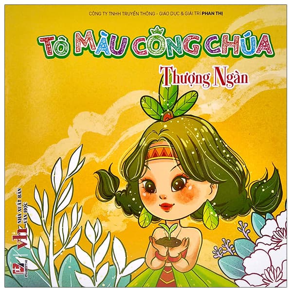 Sách Tô Màu Công Chúa - Thượng Ngàn - Phan Thị