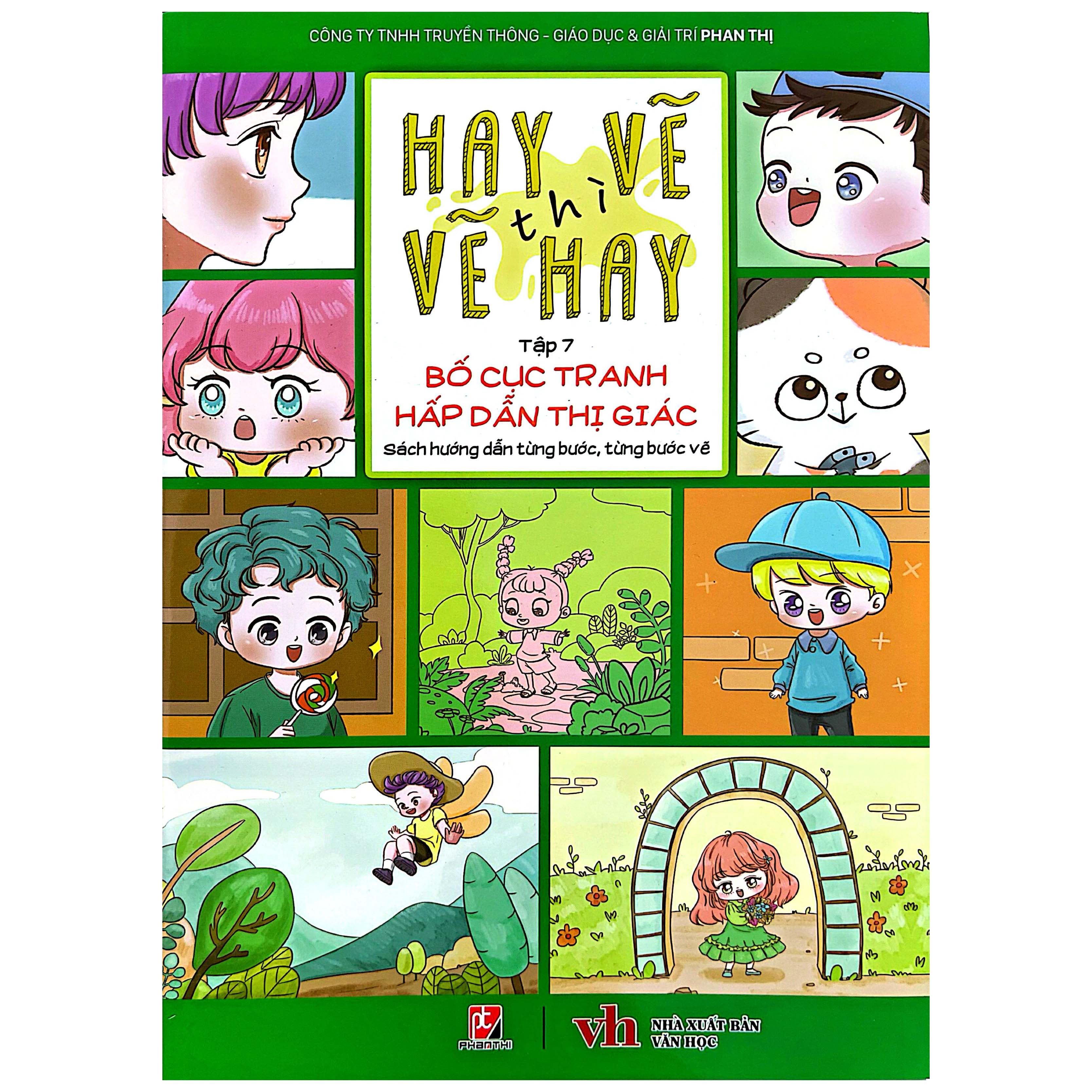 Sách Hay Vẽ Thì Vẽ Hay - Bố Cục Tranh Hấp Dẫn Thị Giác - Cty Phan Thị