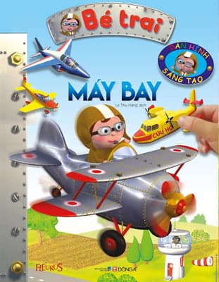 Sách Bé Trai - Máy Bay
