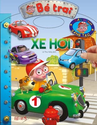 Sách Bé Trai - Xe Hơi - Fleurus