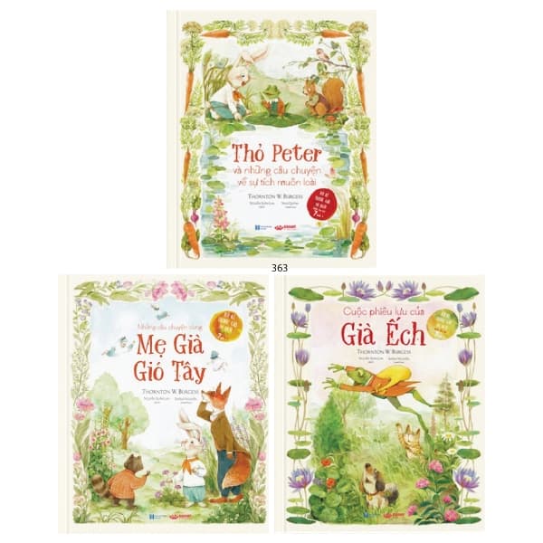 Sách Những Chuyện Kể Của Thornton (Bộ 3 Cuốn) - Thornton Burgess