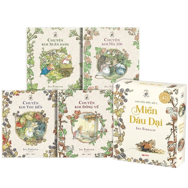 Sách Bộ Chuyện Bốn Mùa "Miền Dâu Dại" - Jill Barklem