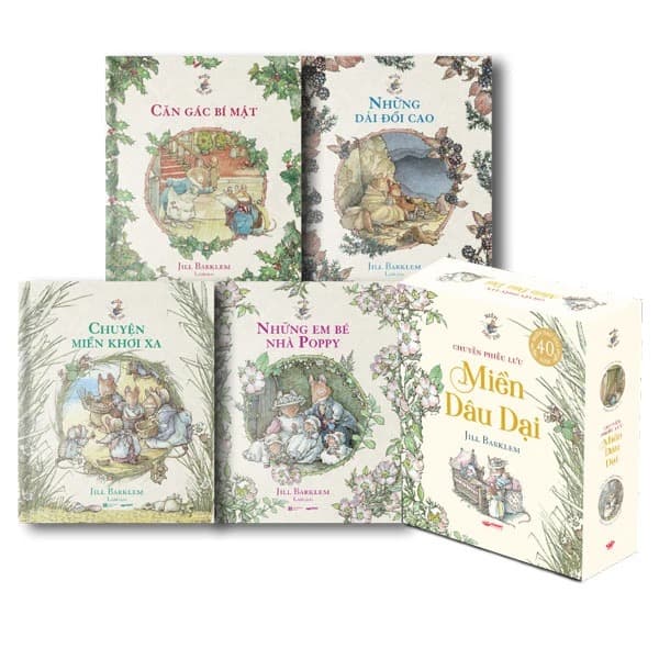 Sách Boxset Chuyện Phiêu Lưu - Miền Dâu Dại (Bộ 4 Cuốn) - Chuyện