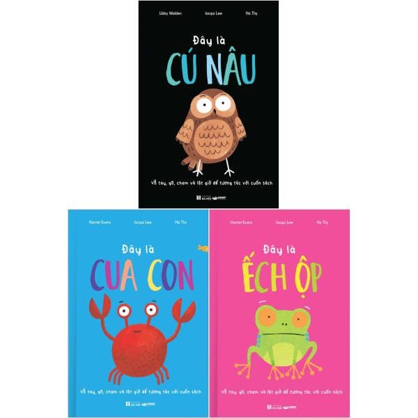 Sách Bộ Sách Tương Tác Khám Phá Thiên Nhiên - Đây Là - Bìa Cứng (Bộ - Libby Walden