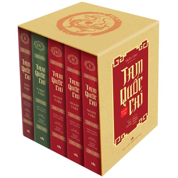 Sách Boxset Tam Quốc Chí (Bộ 5 Cuốn) - Trần Thọ