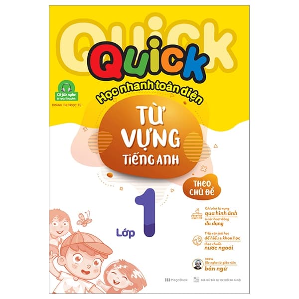 Sách Quick Quick Học Nhanh Toàn Diện Từ Vựng Tiếng Anh Theo Chủ Đề - L - Hoàng Thị Ngọc Tú