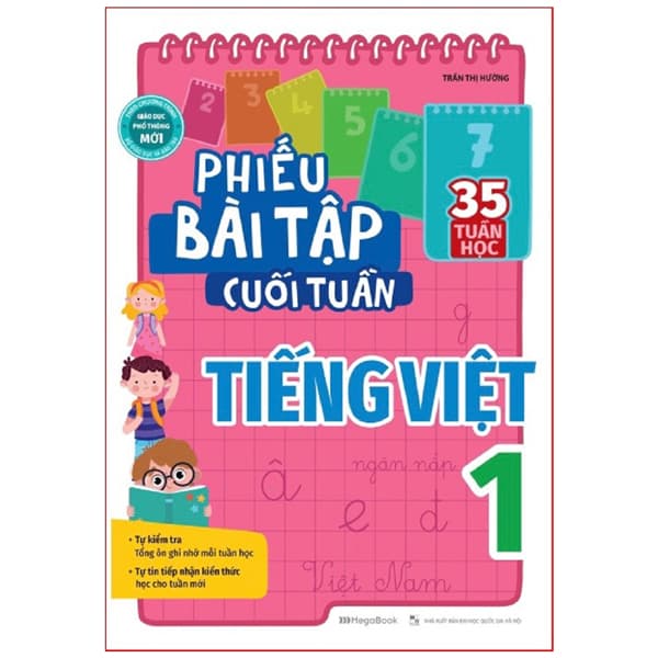 Sách Phiếu Bài Tập Cuối Tuần Tiếng Việt 1 - Trần Thị Hường
