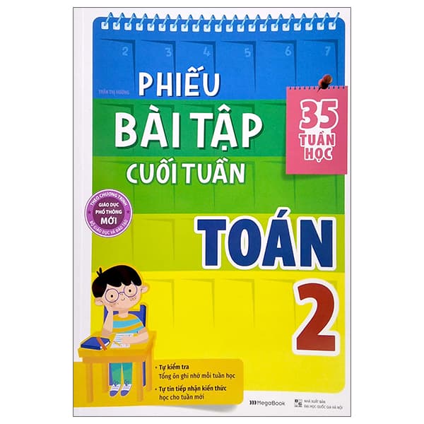 Sách Phiếu Bài Tập Cuối Tuần - Toán 2 - Trần Thị Hường