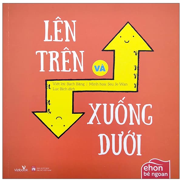 Sách Ehon Bé Ngoan - Lên Trên Và Xuống Dưới (2022) - Bạch Băng