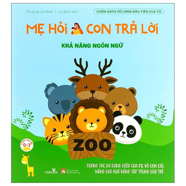 Sách Mẹ Hỏi Con Trả Lời - Khả Năng Ngôn Ngữ - Phương Lê Minh