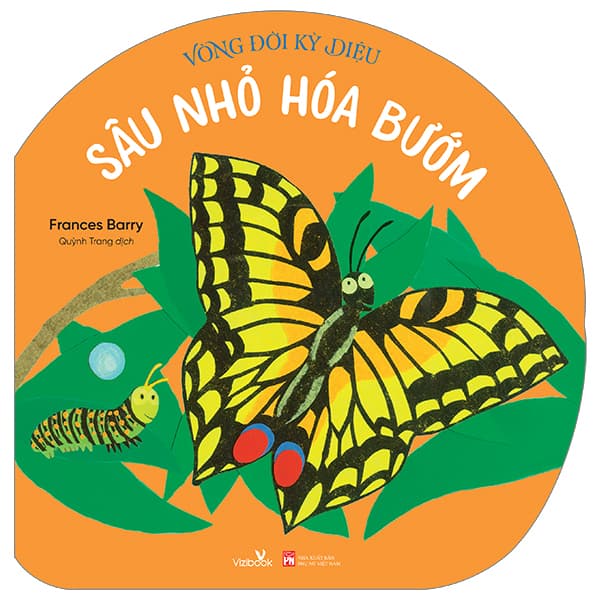 Sách Vòng Đời Kỳ Diệu - Sâu Nhỏ Hóa Bướm - Frances Barry