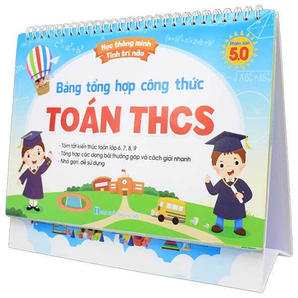 Sách Bảng Tổng Hợp Công Thức Toán THCS - Thúy Thúy